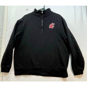 Top of the World 1/4 zip sweater mens XL long sleeve black